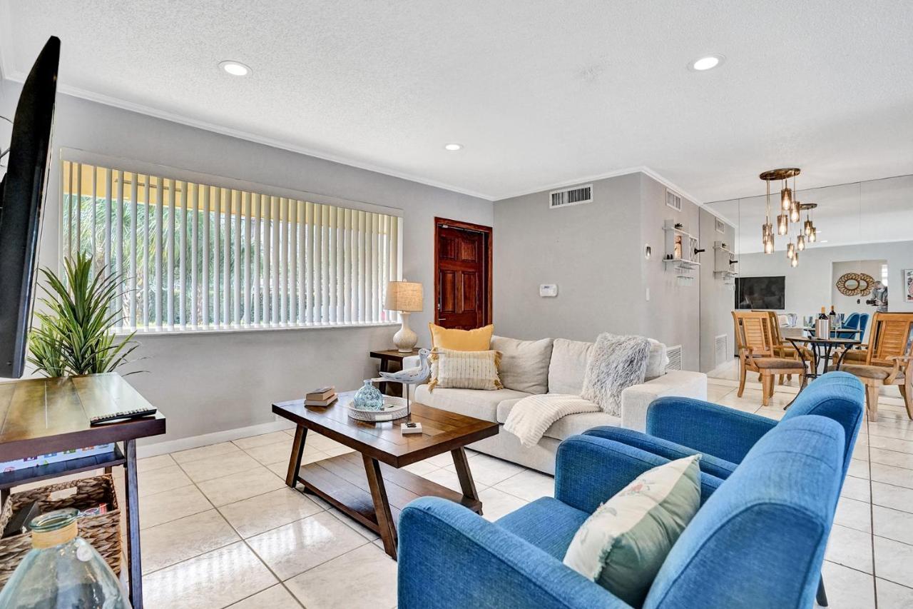 New! Waterfront Heated Pool & Jacuzzi 2 Mi To Beach - Fishing Pier Relaxing Spa & Hammock Fort Lauderdale Eksteriør bilde